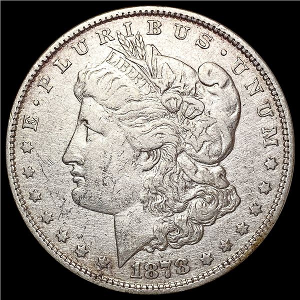 1878 8TF Morgan Silver Dollar LIGHTLY CIRCULATED