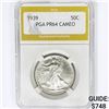 1939 Walking Liberty Half Dollar PGA PR64 Cameo