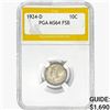 Image 1 : 1924-D Mercury Silver Dime PGA MS64 FSB
