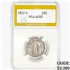 1927-S Standing Liberty Quarter PGA AU50