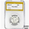 1926-D Standing Liberty Quarter PGA MS63