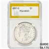 1897-O Morgan Silver Dollar PGA MS63