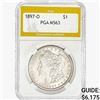 1897-O Morgan Silver Dollar PGA MS63