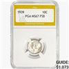 1939 Mercury Silver Dime PGA MS67 FSB