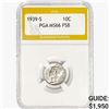 Image 1 : 1939-S Mercury Silver Dime PGA MS66 FSB