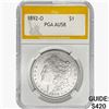 1892-O Morgan Silver Dollar PGA AU58