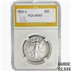 1920-S Walking Liberty Half Dollar PGA MS60 BN