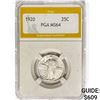 Image 1 : 1920 Standing Liberty Quarter PGA MS64