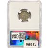 Image 2 : 1943-S Mercury SILV 10C PGA AU58 FSB 5% Off Center
