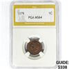 Image 1 : 1879 Indian Head Cent PGA MS64