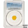1853 Rare Gold Dollar PCGS AU58