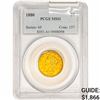 1880 $5 Gold Half Eagle PCGS MS61