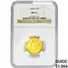 Image 1 : 1906-D $5 Gold Half Eagle NGC MS61