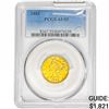1885 $5 Gold Half Eagle PCGS AU55