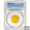 Image 1 : 1891 $5 Gold Half Eagle PCGS AU53