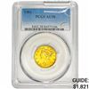 1901 $5 Gold Half Eagle PCGS AU58
