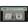 Image 1 : 1935A $1 Experimental S Silver Certificate PMG 65EPQ