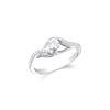 14KT White Gold 0.35ctw Diamond Ring