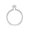 Image 3 : 14KT White Gold 0.45ctw Diamond Ring