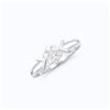 Image 2 : 14KT White Gold 0.27ctw Diamond Ring
