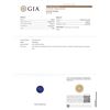 Image 5 : GIA Certified VVs1 1.28 Ct Natural Blue Sapphire