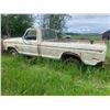 Image 2 : 1978 Ford 4x4 1/2 Ton, SN. F14HRBJ2852, V8-4spd, glass has been knocked out, side tool box, not runn