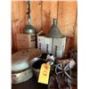 Image 2 : Oil jugs, pulleys, filters, lamp, funnel, grease gun