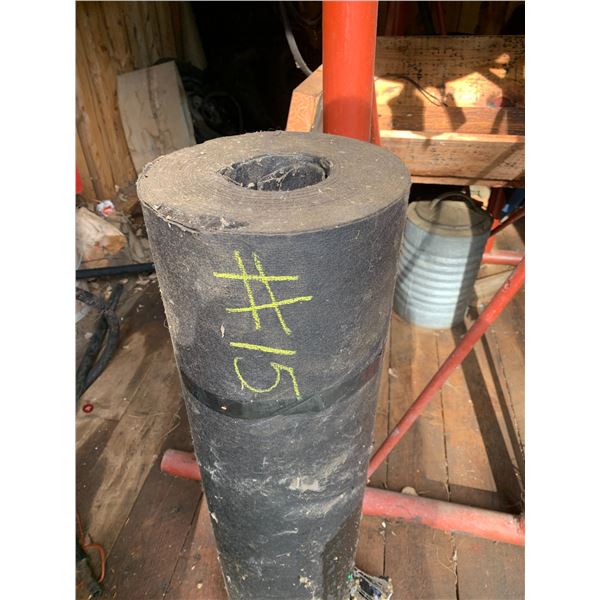 Roofing paper, elec. Motor c/w pump & hand pump