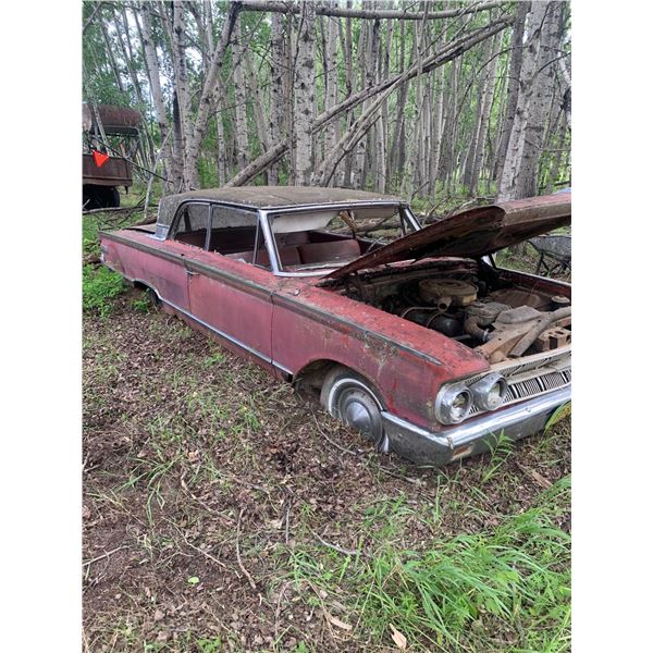 Approx. 1964 Mercury 2-door HT Car c/w motor & trans (Buyer responsible to load out)