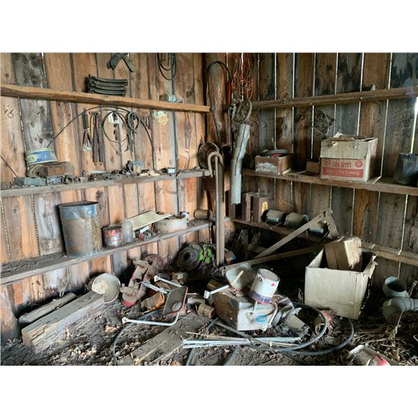 Misc. in shop EXCLUDING License plates