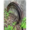 Image 1 : Wagon wheel rims, misc. steel