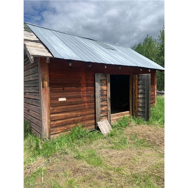 Wood grainary, 12 ft x 18 ft