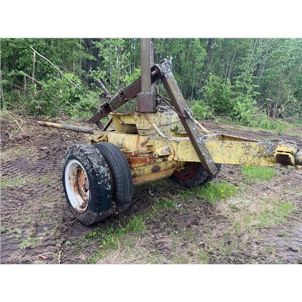 Heavy duty pole trailer