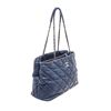 Image 2 : Chanel Navy Blue Quilted Leather Boy Camera Shoulder Bag