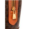 Image 7 : Celine Brown Fabric Leather Macadam Handbag