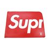 Image 1 : Louis Vuitton x Supreme Red Epi Leather Pochette Jules GM Clutch Bag
