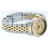 Image 6 : Rolex Ladies Quickset Two Tone 18K Yellow Gold And Steel Champagne Diamond Datej