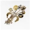 Image 4 : Antique Victorian Custom 6 Gold Silver Stick Pin Bundle Pearl & Gemstone Brooch
