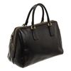 Image 3 : Prada Black Saffiano Leather Top Handle Bag