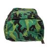 Image 4 : Prada Green Printed Camo Tessuto Large Front Pocket Double Buckle Backpack