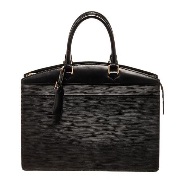 Louis Vuitton Black Epi Leather Riviera Bag