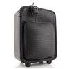 Bottega Veneta Black Leather Leather Medium Trolley Rolling Luggage