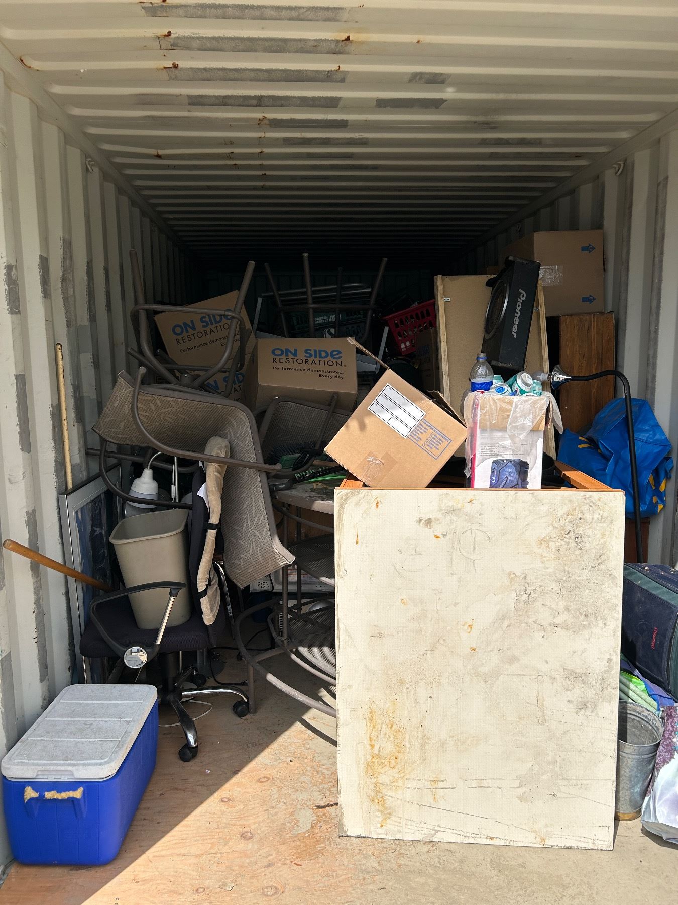 Container contents 271367 8x20