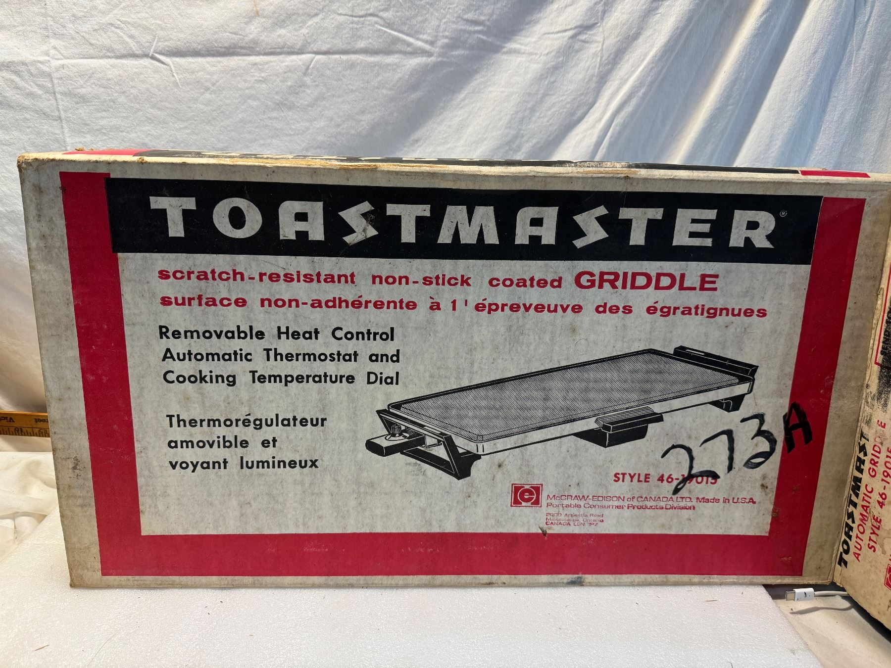 ToastMaster griddle