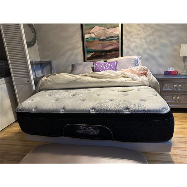Queen serta adjustable bed beauty rest elite