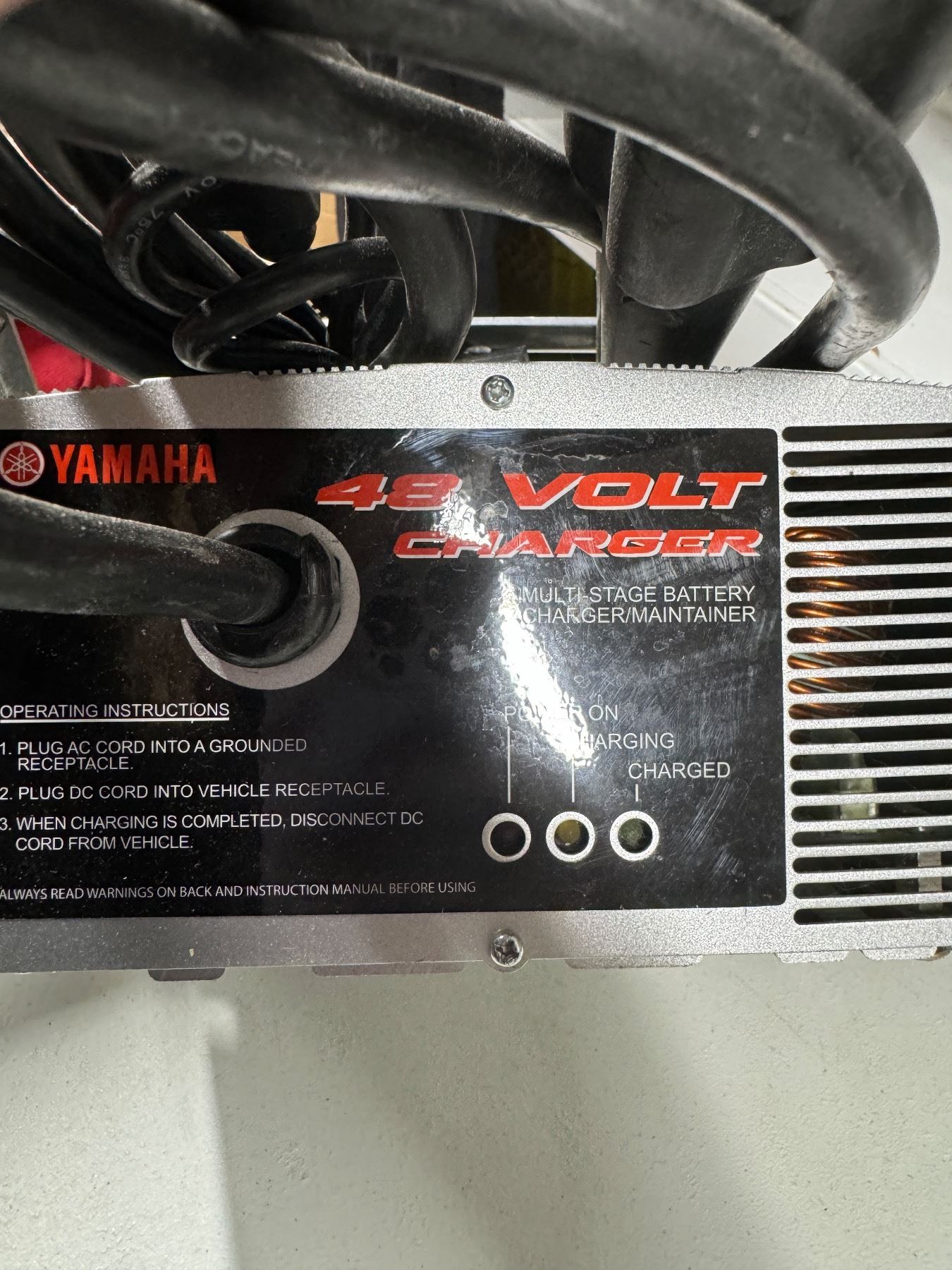 Yamaha 48V Golf Cart Charger
