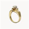 Image 7 : 14K Gold Diamond Ring Set Size - 6.25