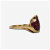 Image 2 : 14k Gold Ladies 3.80ct Pear Shaped Rhodolite