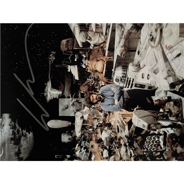 Star Wars George Lucas signed photo