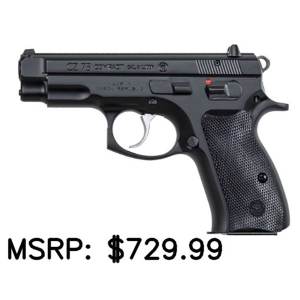 CZ 75 Compact 9mm Semi-Auto Pistol